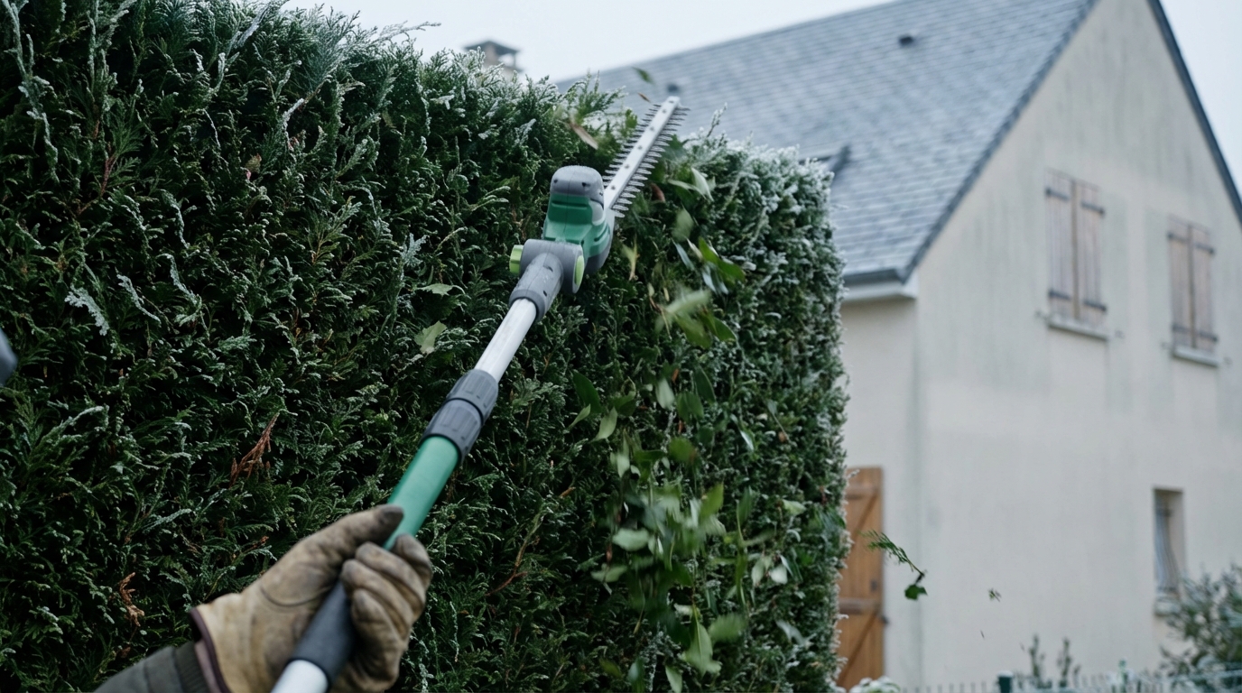 Ce taille-haies télescopique Bosch en promo chez Cdiscount soulage enfin l’entretien de vos haies sans effort cet hiver