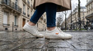 Ces baskets éco-responsables au petit renard affolent la toile et promettent d&rsquo;éclipser vos bottines cet hiver