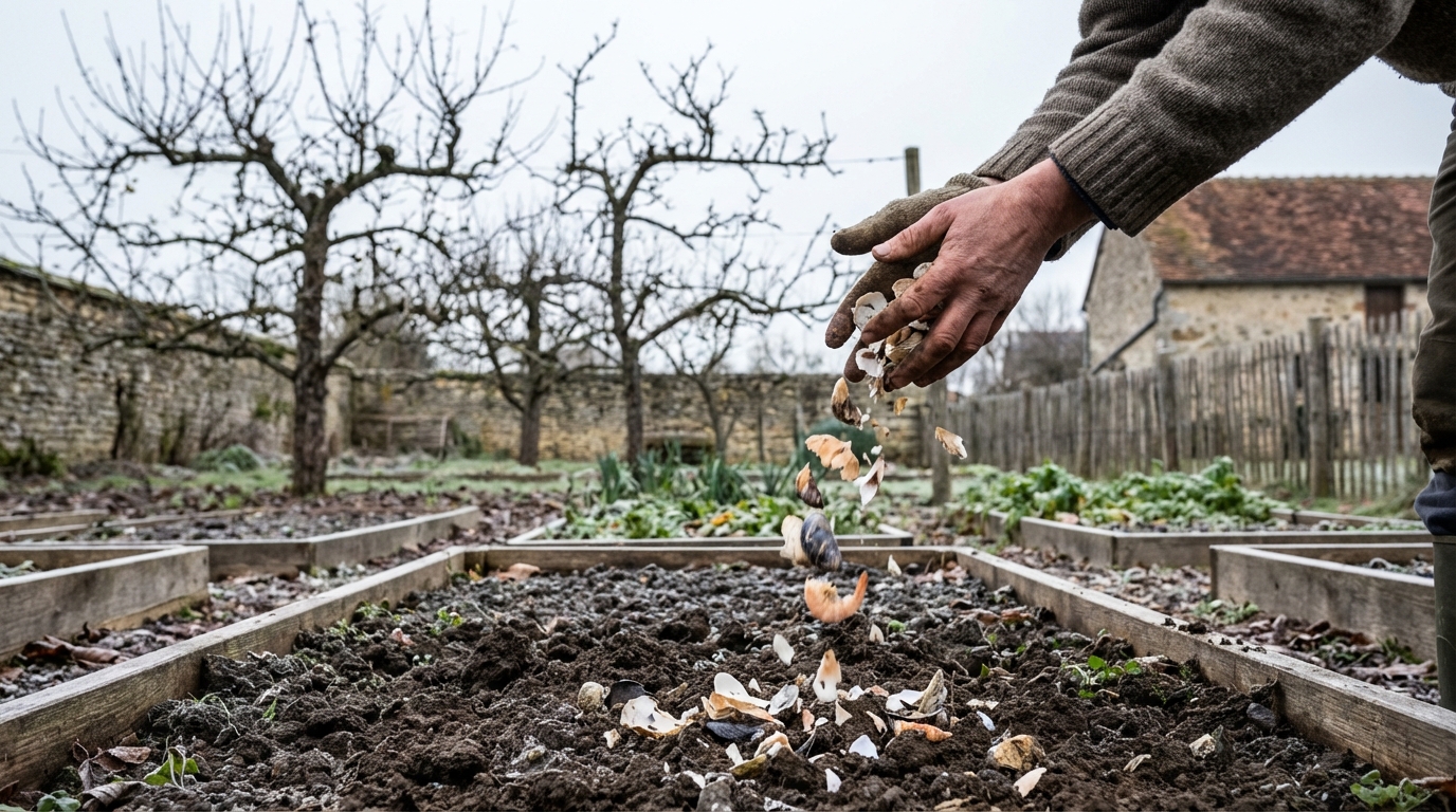 Ces restes du réveillon à garder absolument : au potager ils transforment votre sol et dopent vos récoltes