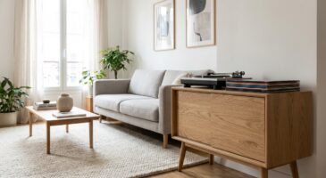 Cette enseigne bouscule IKEA avec ce meuble vinyle scandinave à moins de 80 € que les collectionneurs s&rsquo;arrachent