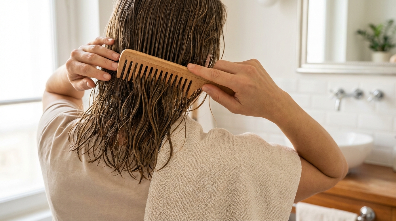 Cheveux secs ou mouillés : cette erreur que tout le monde fait en les démêlant fragilise vos longueurs en silence