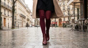 Collants colorés : l’astuce simple à connaître pour allonger vos jambes et ne plus ruiner vos looks d’hiver