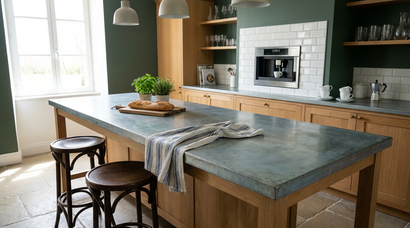 Cuisines 2026 : ce plan de travail centenaire détrône le marbre, pourquoi tout le monde s’y met soudain