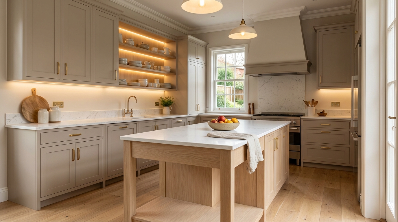 Cuisines : si la vôtre est noire, blanche ou en bois, cette nouvelle couleur va la ringardiser en 2026