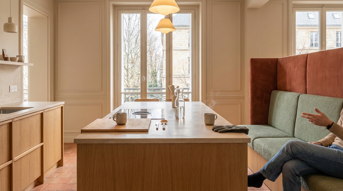 En 2026, ne misez plus sur vos tabourets de bar : ce meuble convivial incarne enfin le vrai cocooning