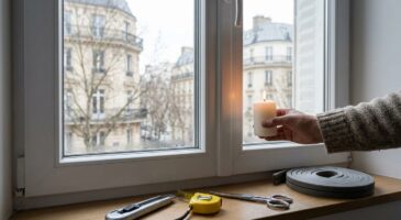 Fenêtres qui laissent passer l’air : ne touchez plus au « mode hiver » et faites ce geste pour stopper les courants d’air