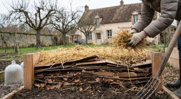 Fin d’hiver : ce potager en lasagnes permet de respecter la nouvelle règle sur les biodéchets sans se casser le dos