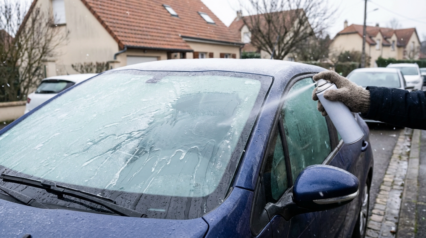 Hiver : ce spray auto à 2,49 € chez B&M fait oublier le grattoir, les stocks fondent plus vite que le givre
