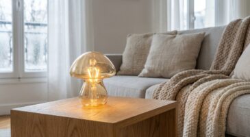 IKEA dépassé : chez B&M, cette lampe champignon en verre à moins de 8 € affole les fans de déco, bientôt introuvable