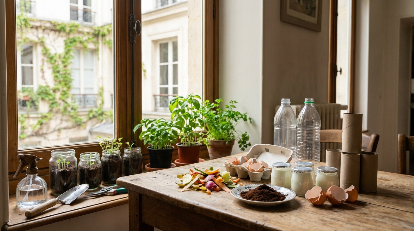 Jardinage : ce que vous jetez chaque jour dans votre cuisine remplace tout ce matériel de jardin payé pour rien