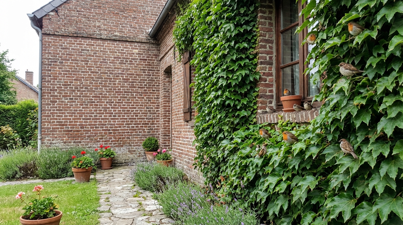Lierre sur les murs : ce détail méconnu peut sauver votre façade… ou la détruire en silence