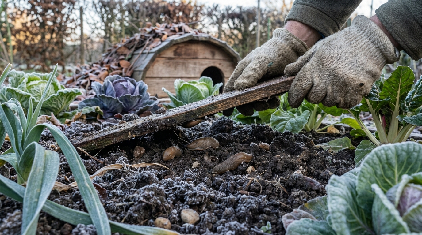 Limaces : ce rituel d’hiver méconnu à faire maintenant pour avoir la paix au jardin sans produits chimiques