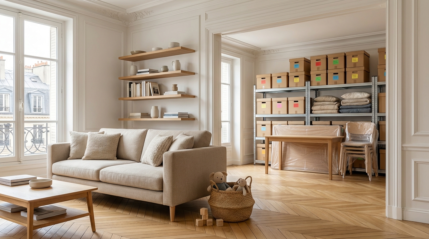 Manque de place à la maison : ce self-storage malin que les Français adoptent en 2026 devient une pièce en plus