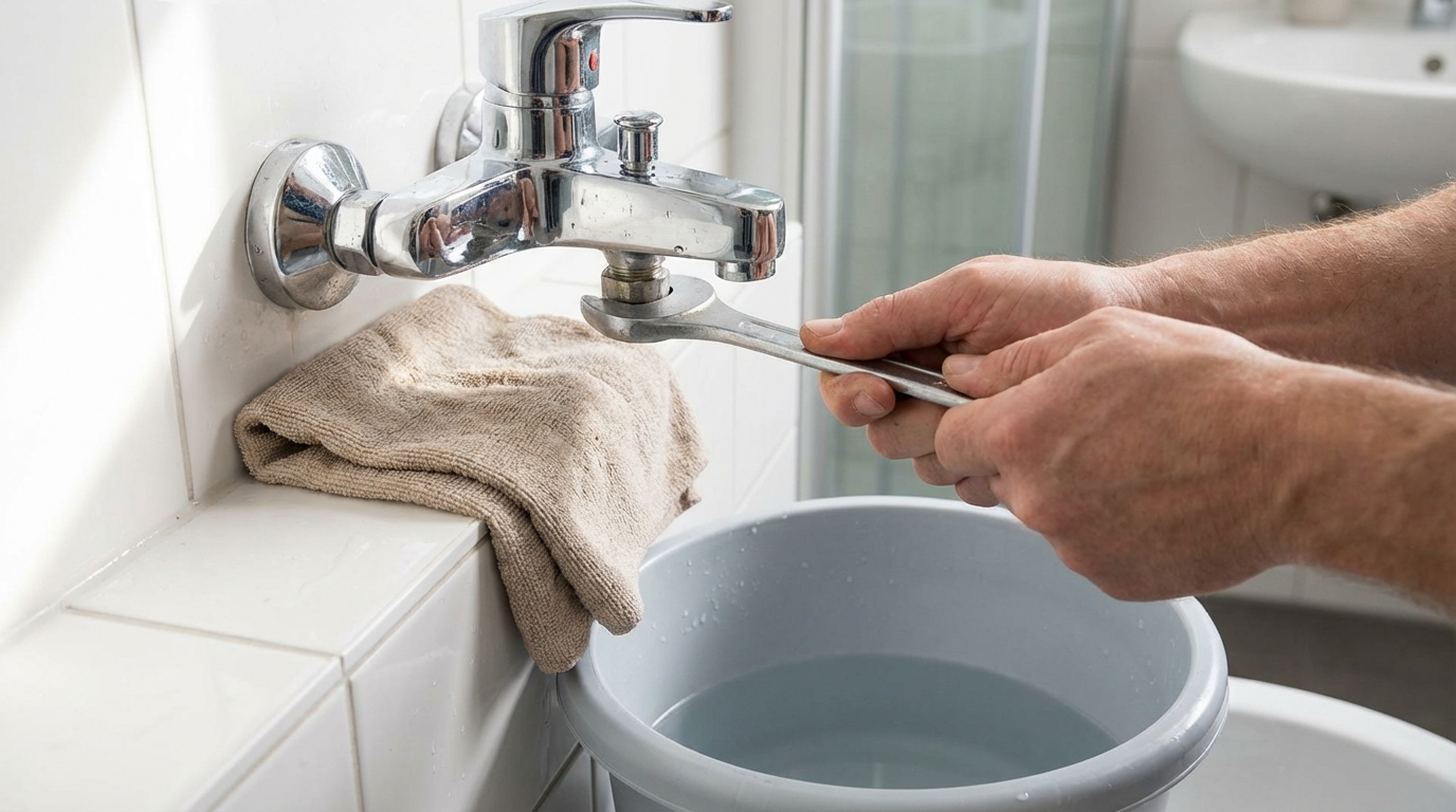Mitigeur de douche : ce simple changement d’ordre au démontage évite de casser vos tuyaux et une inondation
