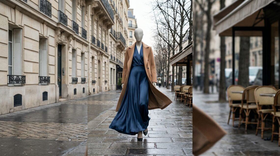 Mode hiver : les stylistes jurent que cette couleur de robe qui flatte 100 % des teints va remplacer le noir cet hiver