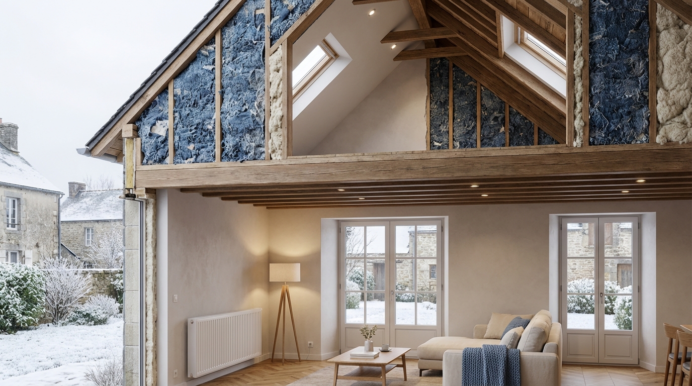 Ne jetez plus ce déchet textile : il peut transformer votre maison glaciale en véritable cocon ultra-isolé