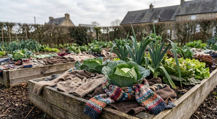 Ne jetez plus vos vieux pulls en laine : ce détournement malin peut protéger votre potager tout l&rsquo;hiver