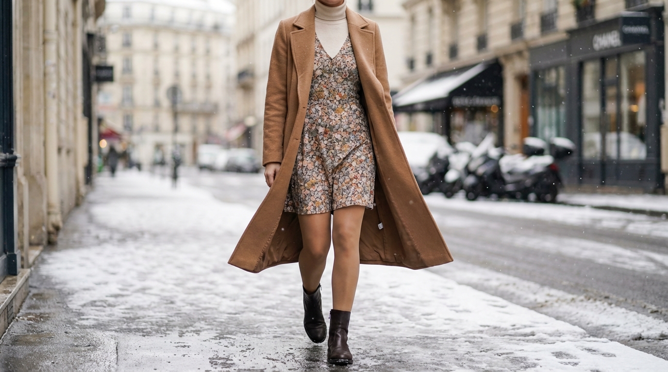 Ne rangez surtout pas vos robes d’été : cette astuce inattendue les rend ultra chaudes tout l’hiver