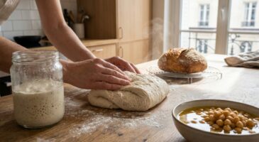 Pain maison raplapla : ces deux ingrédients de vos placards font enfin lever la pâte sans levure industrielle