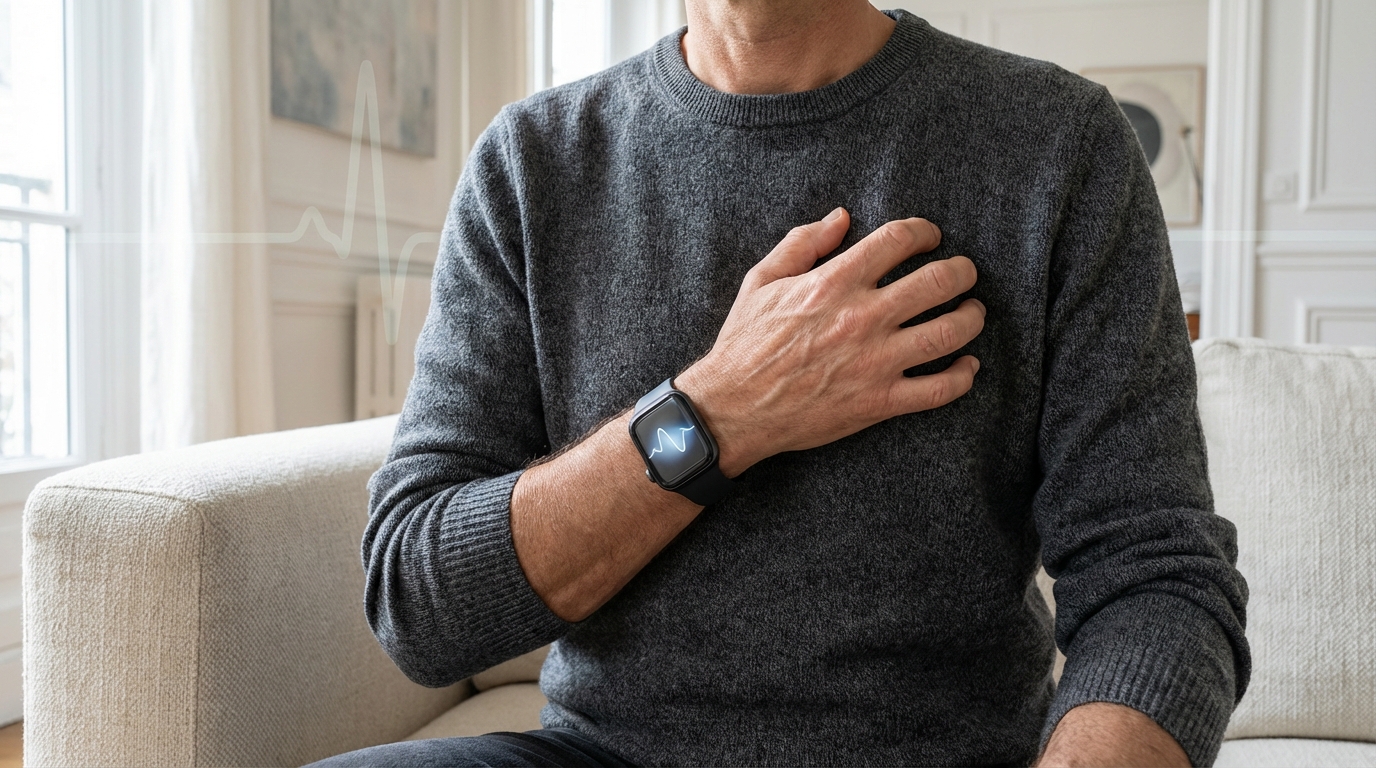 Palpitations : ces signes précis qui doivent vous faire consulter très vite (et ceux qui rassurent)