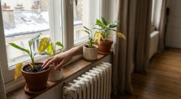 Plantes d&rsquo;intérieur qui jaunissent en hiver : ce geste avec la terre avant d&rsquo;arroser peut tout sauver