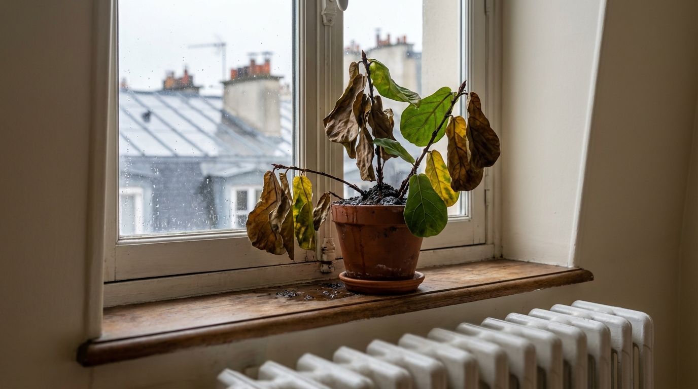 Plantes d’intérieur : terre humide, feuilles sèches ? Cette erreur d’arrosage hivernal qui les fait mourir à petit feu