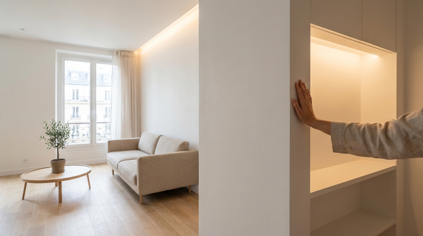Plus personne ne veut d’interrupteurs : cette commande murale invisible va transformer vos murs en 2026