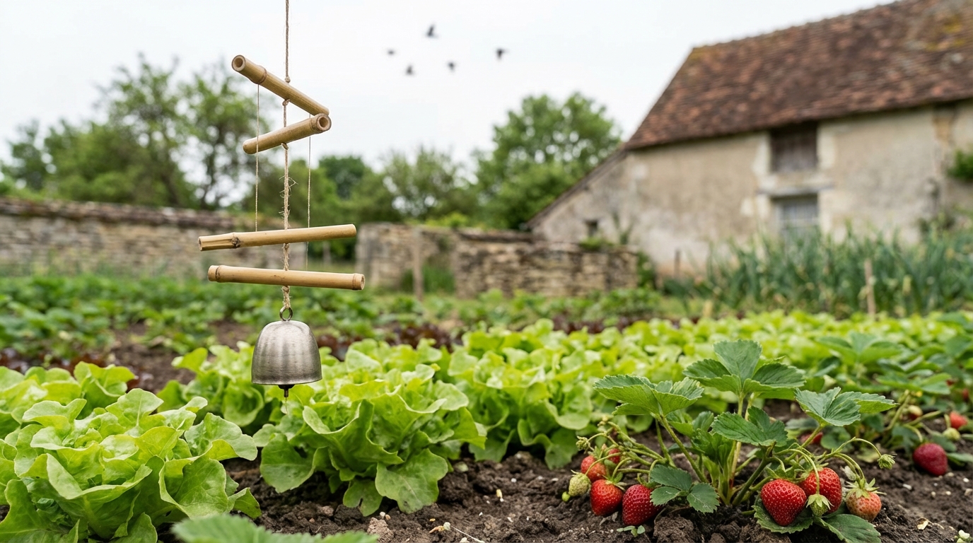 Potager ravagé : ce petit accessoire à suspendre ferait fuir oiseaux et insectes sans aucun produit chimique