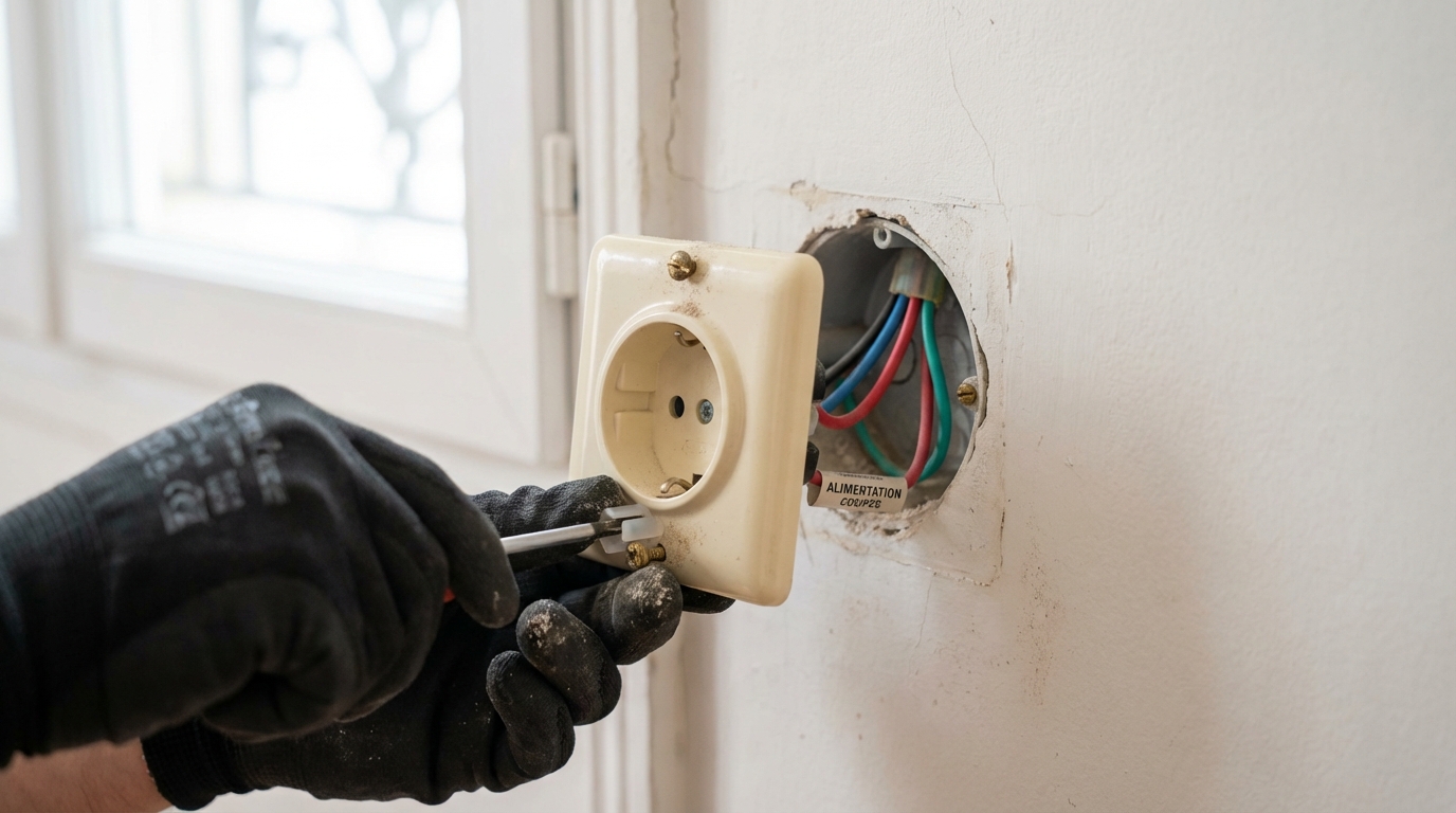 Prise électrique qui s’enfonce ou tourne : cette erreur que vous faites et la seule méthode pour éviter le danger caché