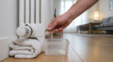 Purge de radiateurs : ce geste précis que tout le monde oublie évite l’inondation et relance la chaleur en 2 minutes