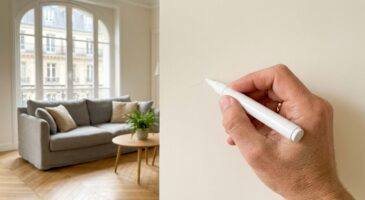 Rayure sur un mur peint : cette astuce express la fait disparaître en 2 minutes sans sortir le rouleau
