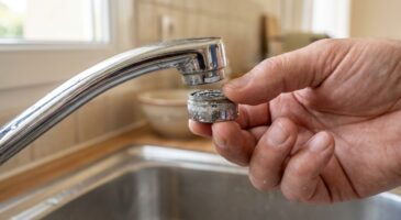 Robinet qui gicle de travers : avant d&rsquo;appeler un plombier, dévissez simplement cette petite pièce cachée