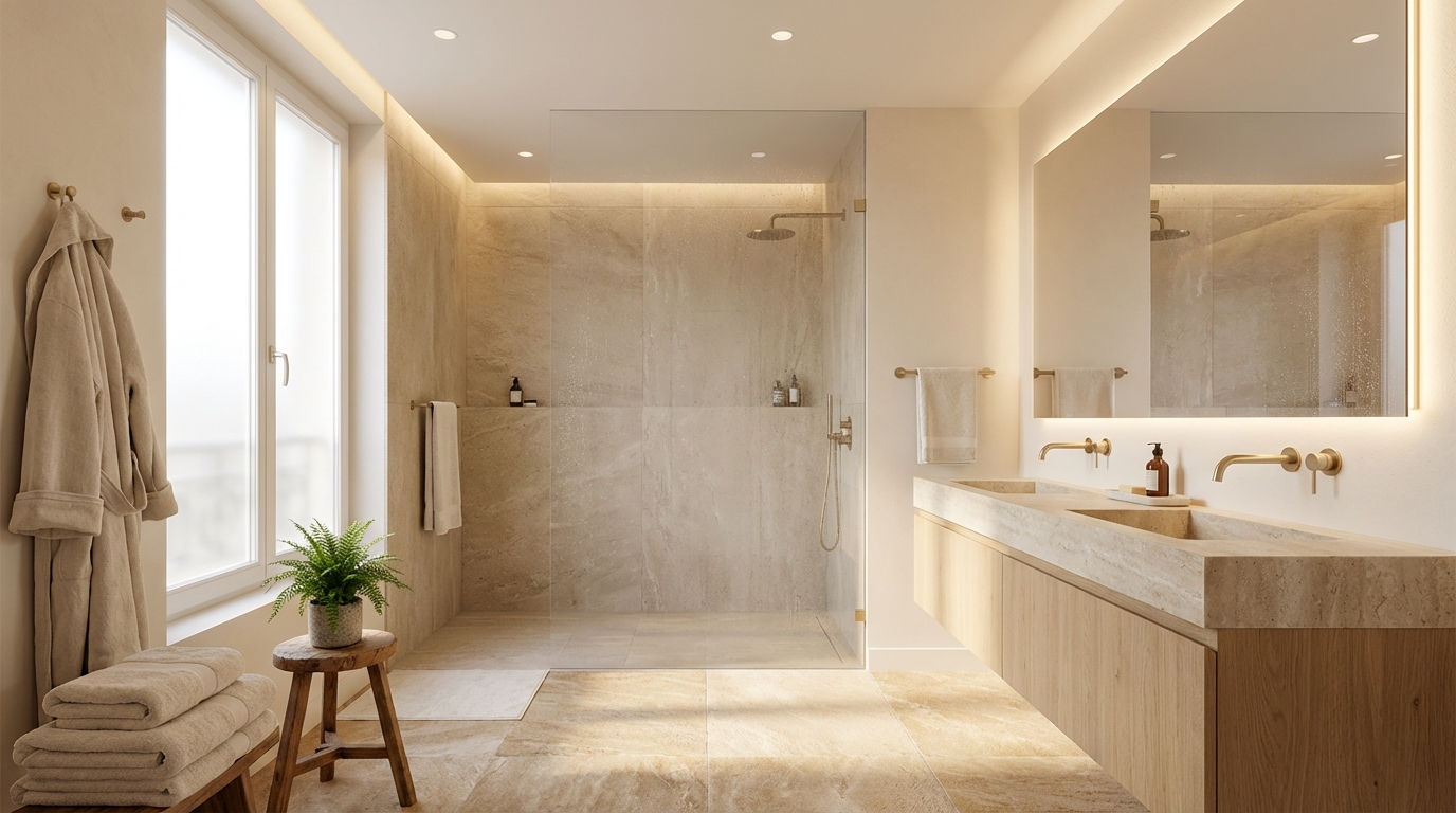 Salle de bain 2026 : ce retour du doré et du cocon beige ne plaira pas à tous, vérifiez si la vôtre est concernée