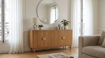Salon 2026 : plus personne ne veut de buffets en aggloméré, tous craquent pour ce bois exotique à moins de 200 €