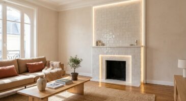 Si vous avez une cheminée vieillotte, ces 2 gestes simples la métamorphosent sans gros travaux