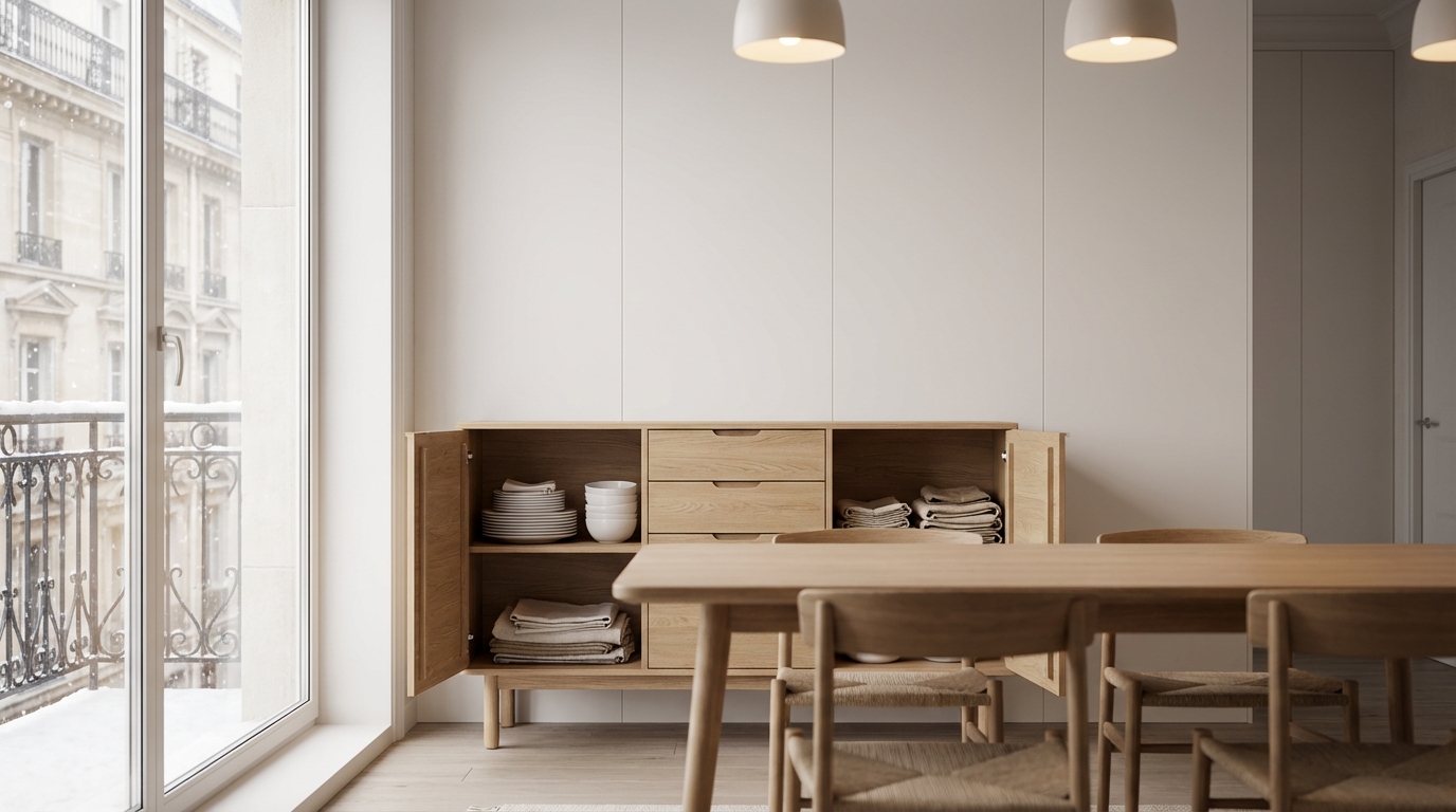 Soldes But : ce buffet façon chêne à 149 € pourrait métamorphoser votre salle à manger sans ruiner votre budget