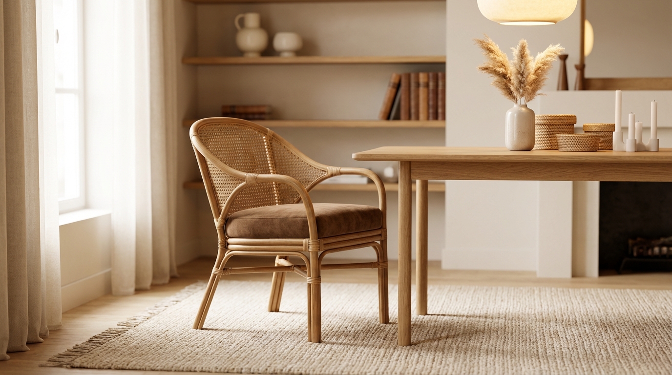 Soldes chez Maisons du Monde : ce fauteuil en rotin à moins de 160 € pourrait vite disparaître du site