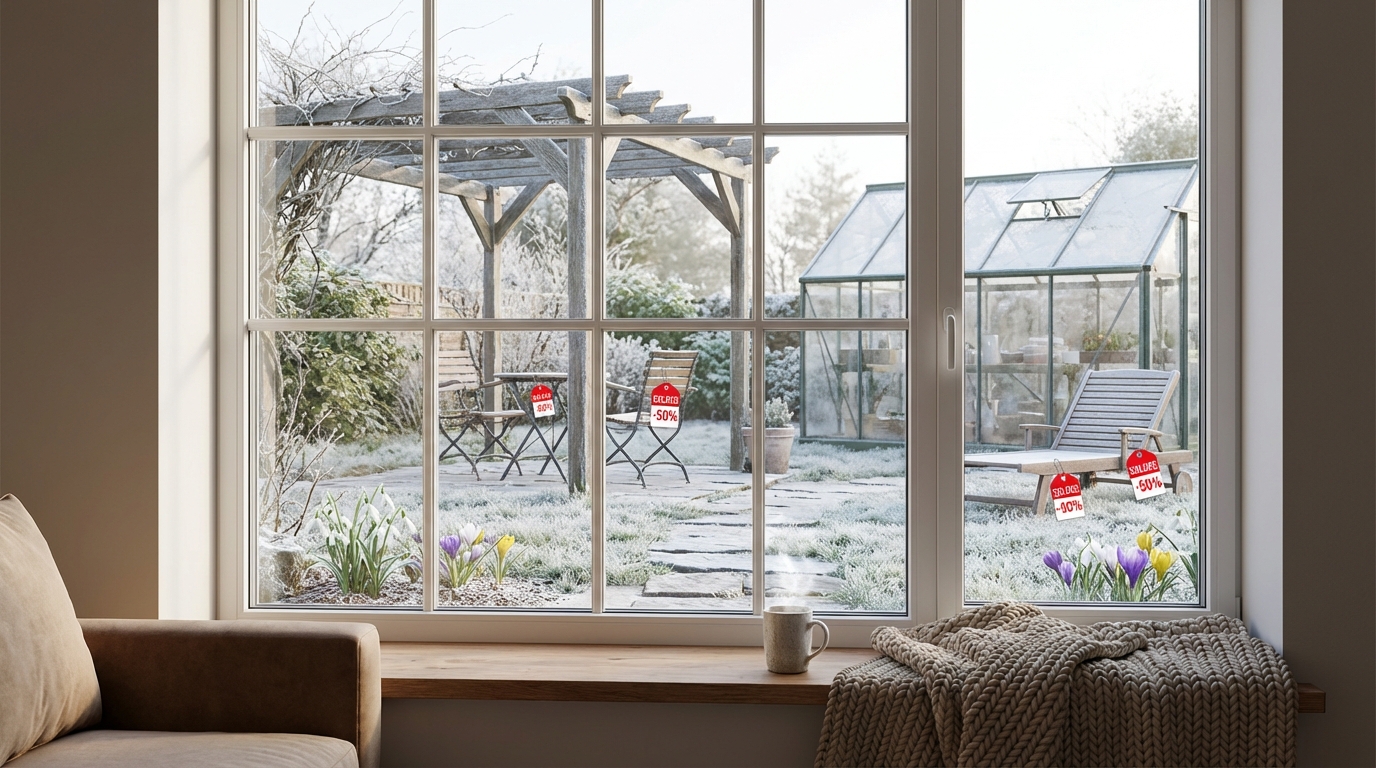 Soldes jardin : ces meubles, serres et décos bradés jusqu&rsquo;à -80 % en janvier, à saisir avant rupture