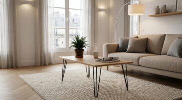 Table basse design à moins de 100 € : ces astuces méconnues pour un salon canon sans exploser votre budget