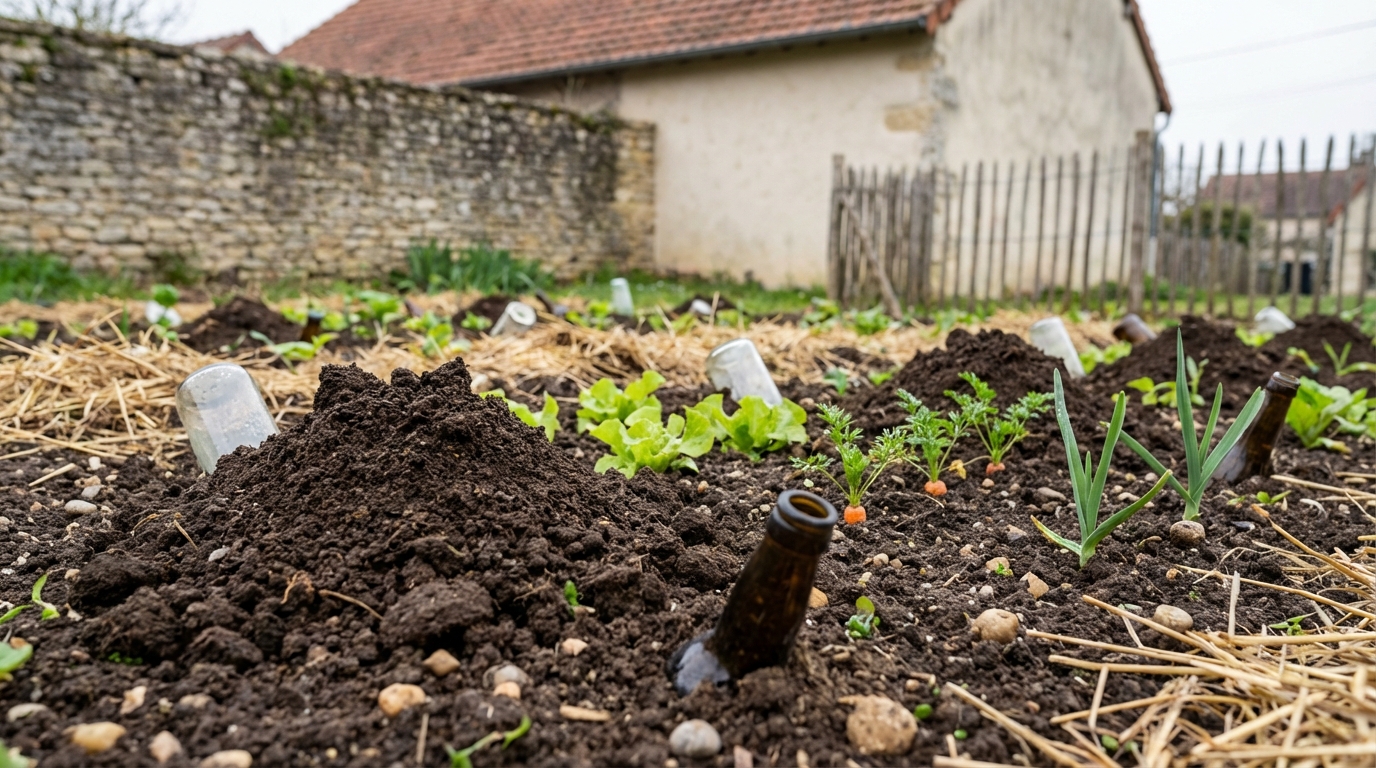 Taupes dans le potager : arrêtez les pièges coûteux, cette méthode naturelle méconnue m’a rendu la paix au jardin