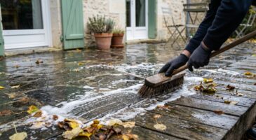 Terrasse noire et glissante dès les premiers froids : ce réflexe tout simple pour éviter les chutes