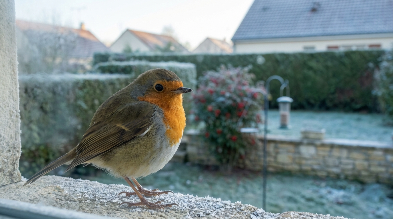 Un oiseau devant votre fenêtre le matin : ce qu’il dit de votre jardin et l’erreur que vous faites sans le savoir
