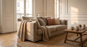 Vieux canapé et zéro budget : ces 3 astuces déco méconnues ont métamorphosé mon salon en une soirée cet hiver