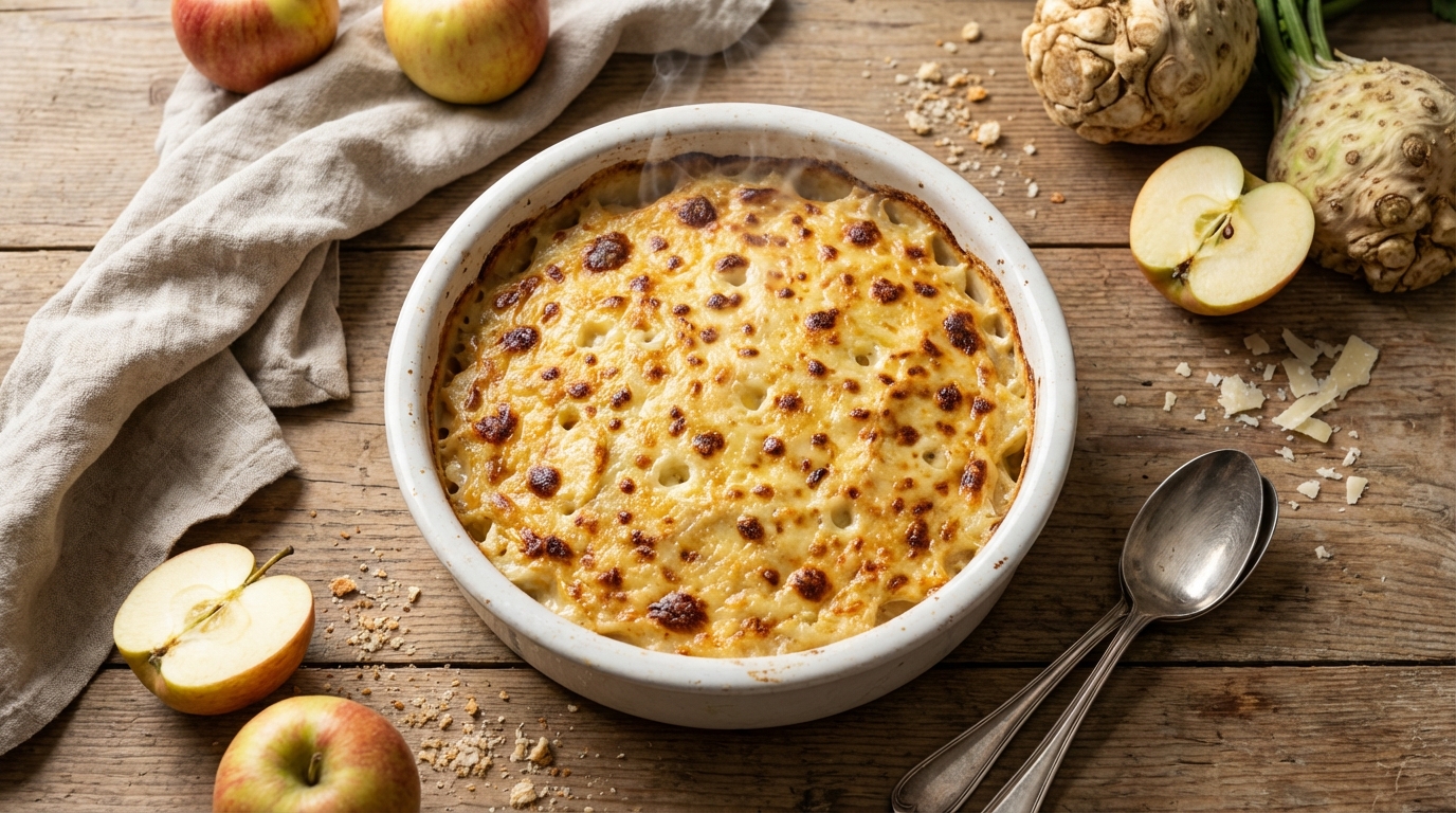 Voici le gratin d’hiver ultra fondant prêt en 25 minutes avec ce légume oublié qui va détrôner les pommes de terre
