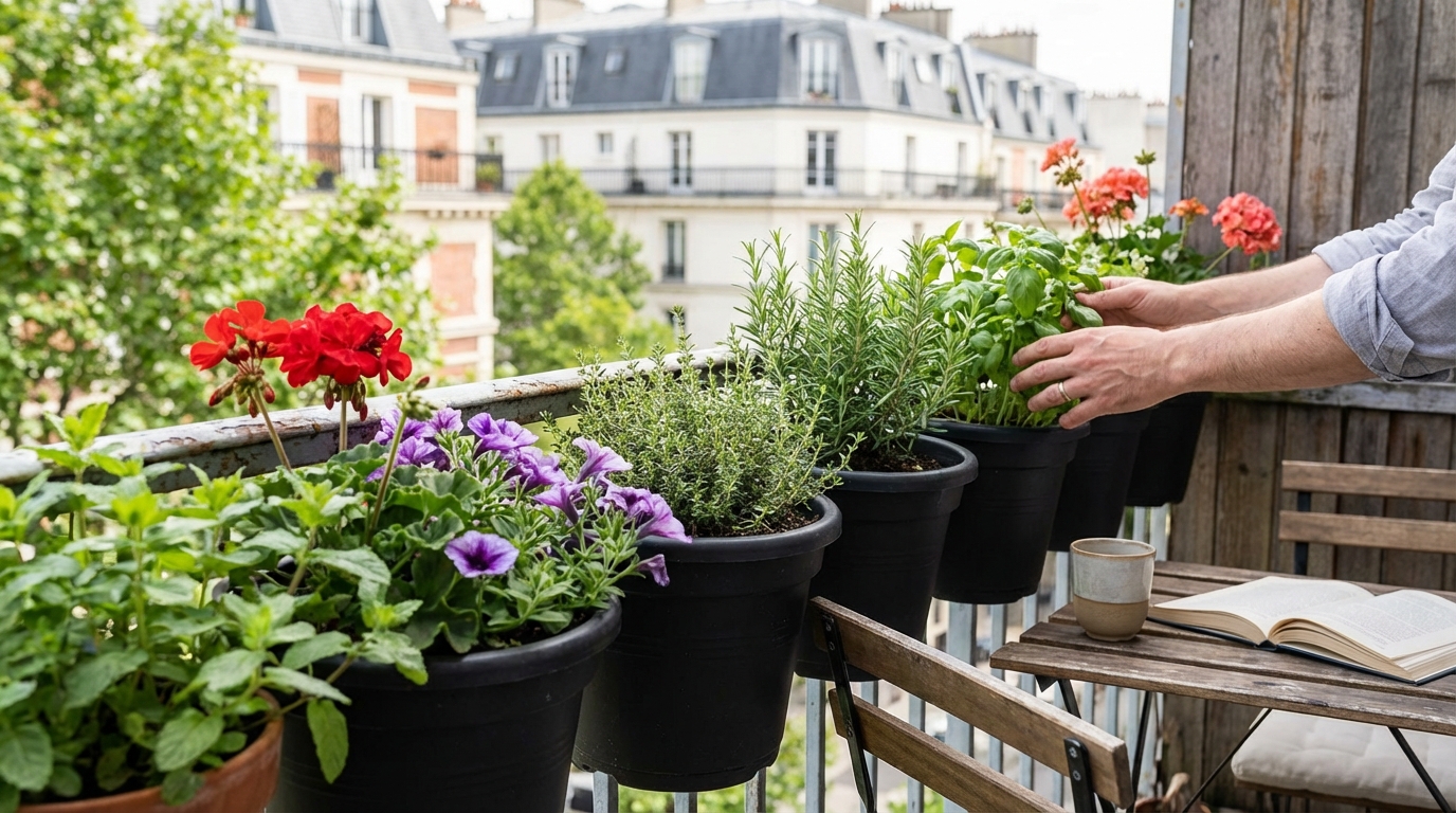 À 2,99 € chez GiFi, cet accessoire de balcon peut transformer les plus petits espaces en coin de verdure, à saisir vite