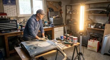 À moins de 50 € chez Lidl, cette lampe de chantier en promo que les pros utilisent transforme votre atelier