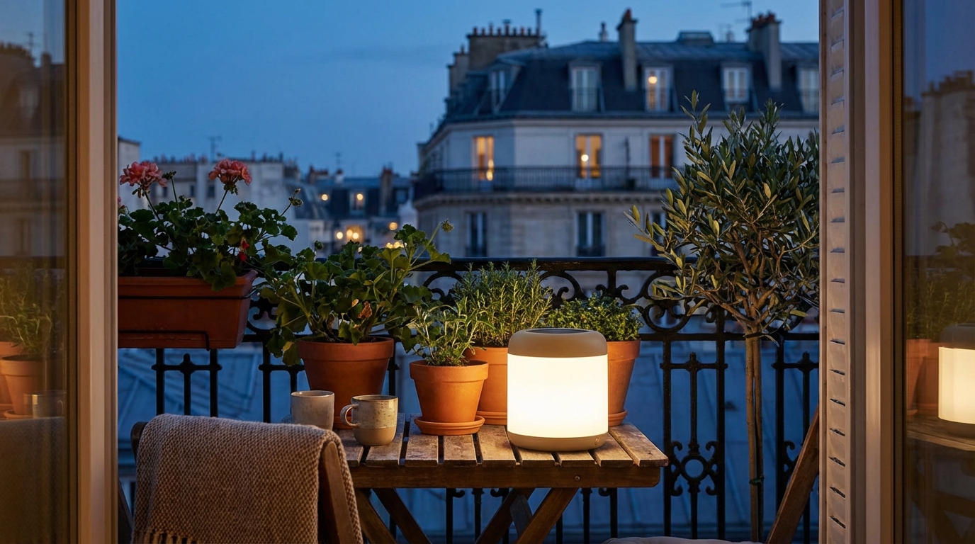 Action : cette lampe solaire à 3,99 € a transformé mon balcon sombre, et vous risquez de la chercher partout
