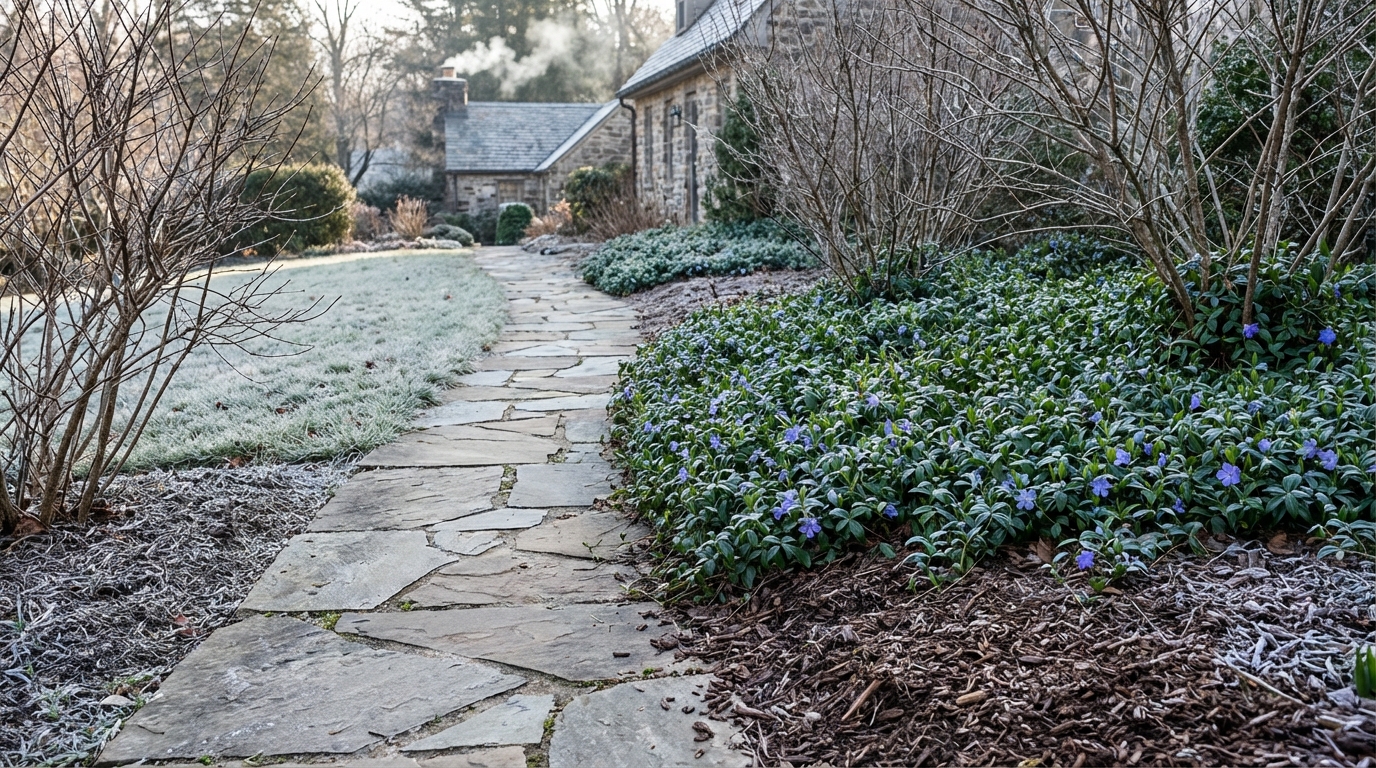 Allée de jardin tristounette : cette plante couvre-sol la réveille dès début mars si vous la plantez maintenant