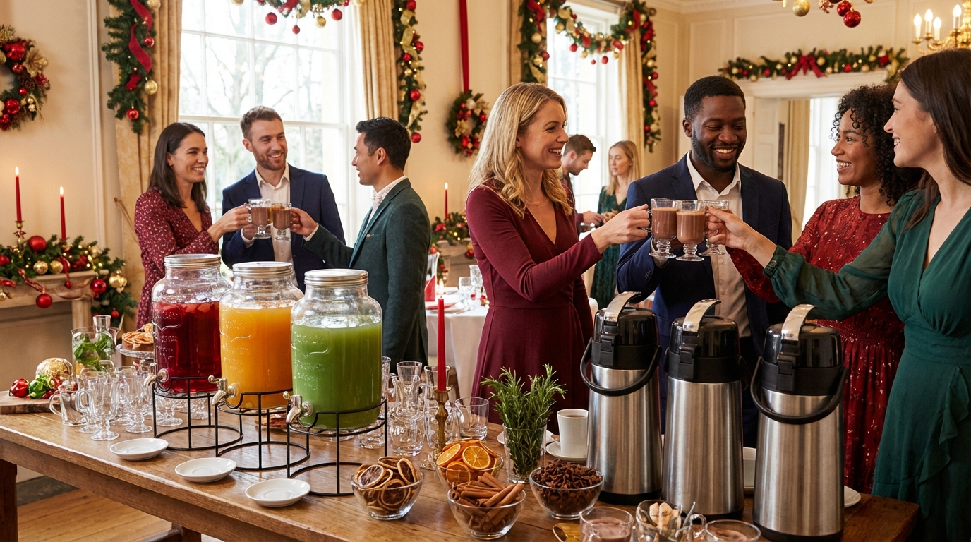 Apéritif de Noël sans alcool : ce bar à cocktails pour buffet va voler la vedette au champagne
