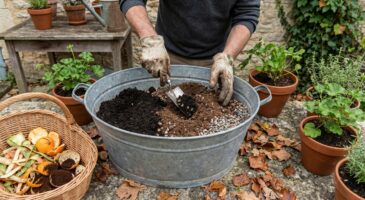 Arrêtez d’acheter du terreau : ce mélange zéro euro avec ce que vous jetez chaque jour booste vos plantes